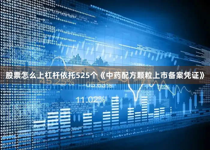 股票怎么上杠杆依托525个《中药配方颗粒上市备案凭证》