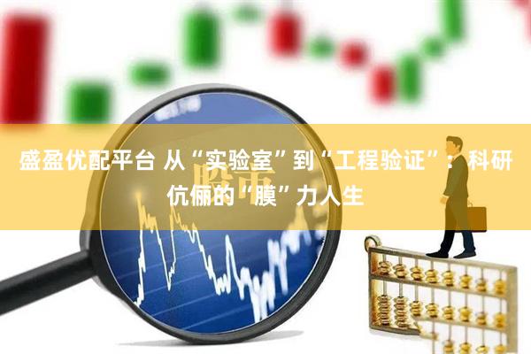 盛盈优配平台 从“实验室”到“工程验证”：科研伉俪的“膜”力人生